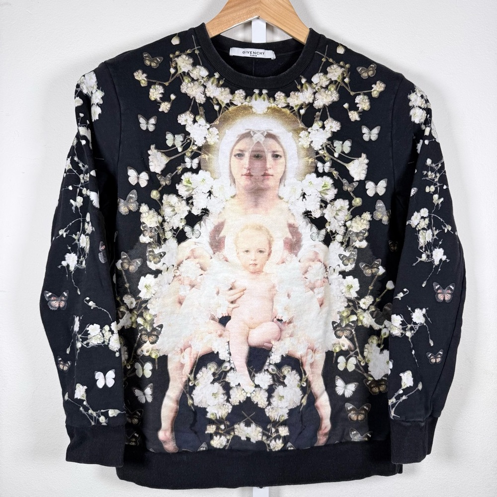 Givenchy Madonna Baby’s Breathe Crewneck Sweater Y2K Rare